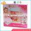 wholesale pink delicate kids wooden dollhouse beautiful children wooden chic dollhouse for sale W06A029