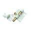 Good Quality Iron White Barrel Bolt, 2" White And Brass Finish Door Bolt, Window Barrel Bolt Lock