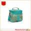 High Quality Fashion Insulated adjustable strape lunch box with pockets outside