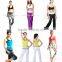 high quality custom jogging pants compression tights, women running tights