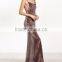 New Sexy Velvet Cami Dresses Slip Backless Spaghetti Strap Maxi Evening Party Dress