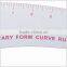 Kearing manufacture inch vary form curves rulers/sleeve curve garment ruler for designers, tailor & sewing #6112