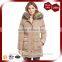 OEM Wholesale 100% Nylon Shell Slim Elegant Winter Coats