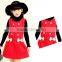 2016 new girls in autumn child bow double breasted Princess Dress skirts children A word skirt