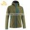 Waterproof Fabric YKK Zippers Softshell Woodland Jackets