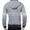 Wholesale zipper up Men Plain hoodies