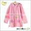 Pink flower printed baby girls' spring jackets & coats