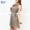 Korean Advanced Fashion Apparel Wholesale Women Summer Skater Dresses