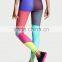 Flowering Sublimation Sportswear Special Design Supplex Athletic Leggings
