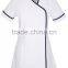 New style 2017 Comfortable cotton hospital Healthcare Female ladies tunic scrubs top fashionable Medical Nurse uniform designs