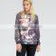 Unisex autumn/winter long sleeve crewneck fleece funny couple sweatshirt