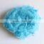 Hot sell 3D dope dyed colorful recycled polyester staple fibre