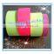 Fluorescent Colored Reflective Fabric with TC Backing