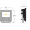 100W,high quality power supply, SMD 3528, 4000~4500K ,11000~13000LM,LED flood light
