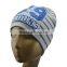 cheap knit pattern winter cap,winter printed letter caps, sport cap hat