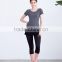 Women sports fitness gym women clothing blank tee shirts