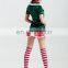 Celebration Day Velvet Holiday Christmas Elf Costume Women With Hat