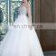 New Collected Sparkle Beaded See Through Back Long SleeveTulle Wedding Dress Bridal Gown