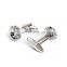 Good Quality Silver Mental Knot Cufflinks for Mens