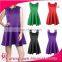 Sleeveless candy colors fashion plus size bridesmaid dress long evening dress for fat women