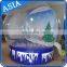 Giant Inflatable Human Snow Globe PVC Inflatable Christmas Snow Globle