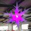 led lighting inflatable snowflake for Christmas decoration