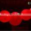 led lighting inflatable balloon/hanging inflatable lighted sphere/led christmas lights sphere