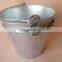 Personalized Smooth Zinc Ice Bucket Stainless Steel for Beer