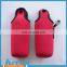 Promotional Items Single Neoprene Wine Bottle Holder Cover Pattern