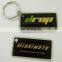 double side epoxy coated keychain tag with ring