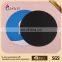 promotional professional mouse pad factory sells custom round soft rubber with febric mouse pad