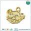 Embossed Logo Hanging Bag Brand Logo Metal Jewelry Tag
