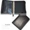 High Quality Briefcases Leather Spiral Portfolio With Pen Holder