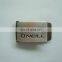 Promotional metal square iron reversiable buckle man belt buckle
