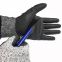 13G HPPE Fiberglass Liner PU Coated Level 5 Cut Resistant Gloves