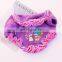 Beautiful dog clothes double star baby plus velvet teddy bears pet clothes Overcoat With Lace