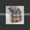 Autumn Winter Dog Coat Pet Plaid Jacket Teddy Corgi Schnauzer Pomeranian Mischievous Pet Clothing