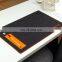 Felt desk pad with side compartment pen, USB flash drive holder