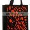 Wholesale halloween felt pumpkin candy tote bag for kids trick or treat bag