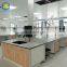 SGS approved chemistry laboratory equipment all-steel work bench hospital school laboratory furniture island work bench