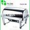 Stainless Steel induction buffet chafing dish food warmer