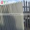 Hot dip galvanized Iron Steel Palisade Fence Manufacture