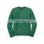 Cable design wool cashmere sweater for kids