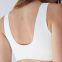 Ladies' santoni seamless knit quick dry & wicking cross back high support sports bra.