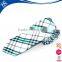 Tartan narrow neck tie in polyester