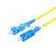 Fiber patch cord SM 9/125 G652D G657A 1m long patch cord sc-upc sc-upc single mode 2.0mm 2m