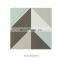 Scandinavian geometric archaize floret tile contracted bathroom tile bathroom floor tile non-slip kitchen wall brick