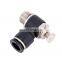 Pipe Quick Connect Speed Controller  8mm Tube with 1/8'' Thread/ One-Way Throttle Valve Pneumatic Fitting
