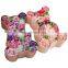 Innovate animal bear shape irregular empty flower decoration paper box for soap permanent flower