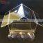 House-shaped wall mount clear Acrylic window bird seed feeder